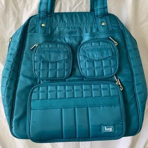 Lug puddle jumper tote